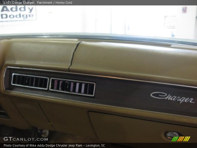 Parchment / Honey Gold 1973 Dodge Charger