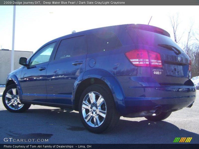 Deep Water Blue Pearl / Dark Slate Gray/Light Graystone 2009 Dodge Journey SXT