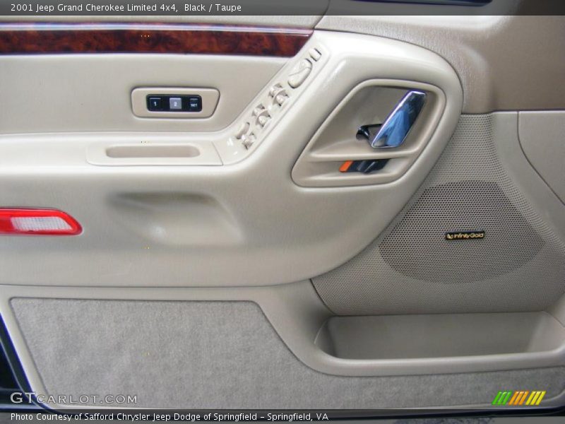 Black / Taupe 2001 Jeep Grand Cherokee Limited 4x4