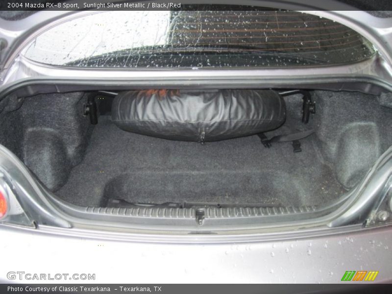 Sunlight Silver Metallic / Black/Red 2004 Mazda RX-8 Sport