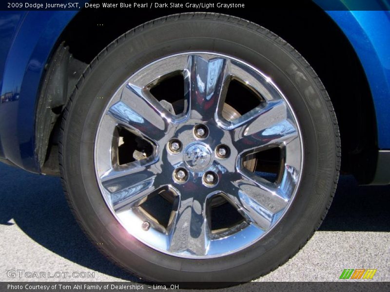 Deep Water Blue Pearl / Dark Slate Gray/Light Graystone 2009 Dodge Journey SXT