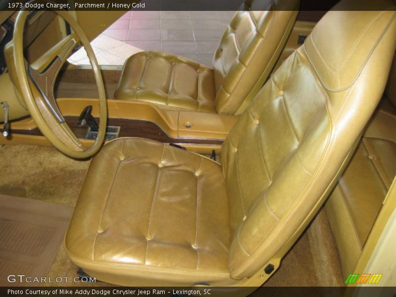 Parchment / Honey Gold 1973 Dodge Charger