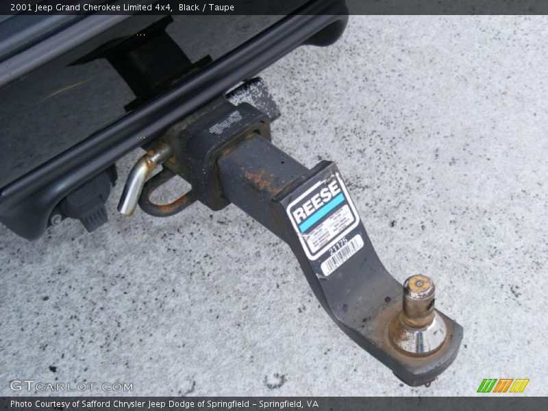 Black / Taupe 2001 Jeep Grand Cherokee Limited 4x4