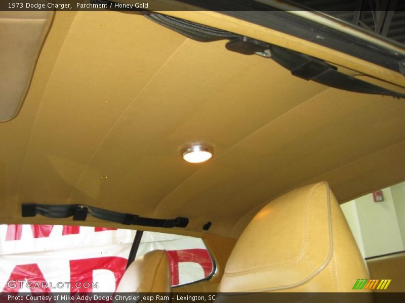 Parchment / Honey Gold 1973 Dodge Charger