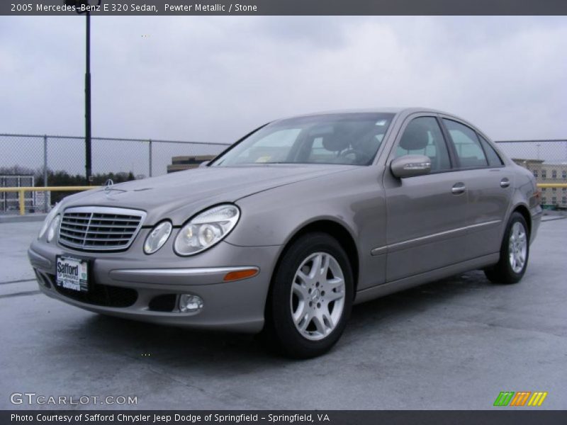 Pewter Metallic / Stone 2005 Mercedes-Benz E 320 Sedan