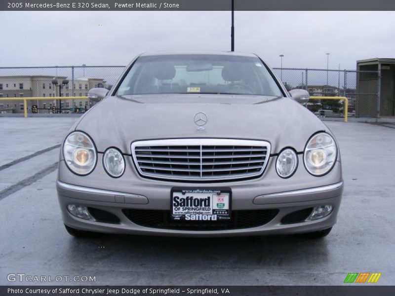Pewter Metallic / Stone 2005 Mercedes-Benz E 320 Sedan