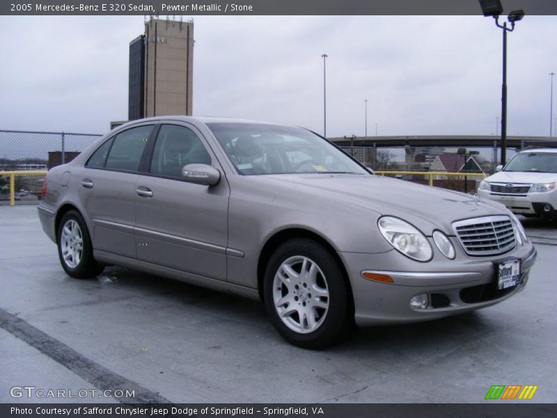 Pewter Metallic / Stone 2005 Mercedes-Benz E 320 Sedan
