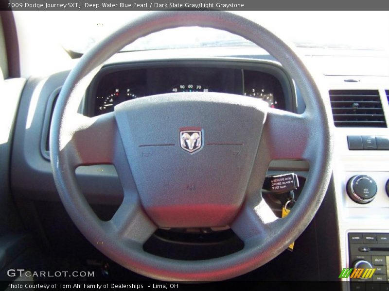Deep Water Blue Pearl / Dark Slate Gray/Light Graystone 2009 Dodge Journey SXT