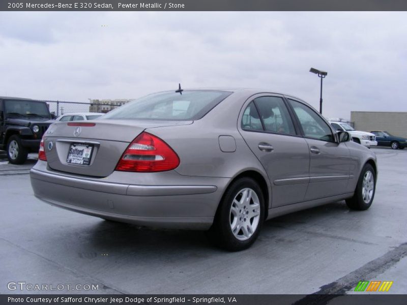 Pewter Metallic / Stone 2005 Mercedes-Benz E 320 Sedan