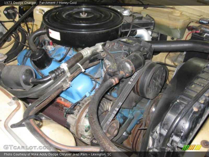 Parchment / Honey Gold 1973 Dodge Charger