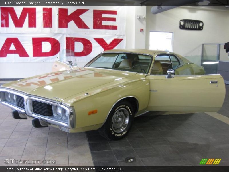Parchment / Honey Gold 1973 Dodge Charger