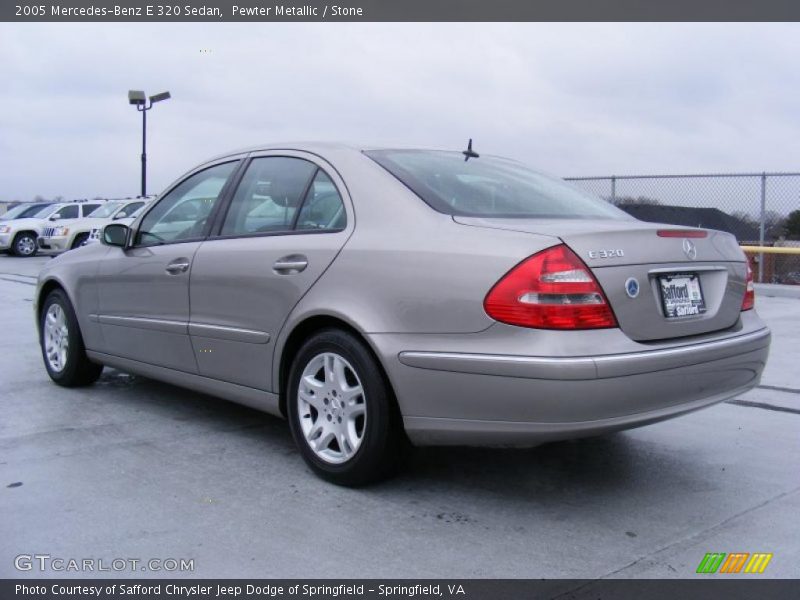 Pewter Metallic / Stone 2005 Mercedes-Benz E 320 Sedan