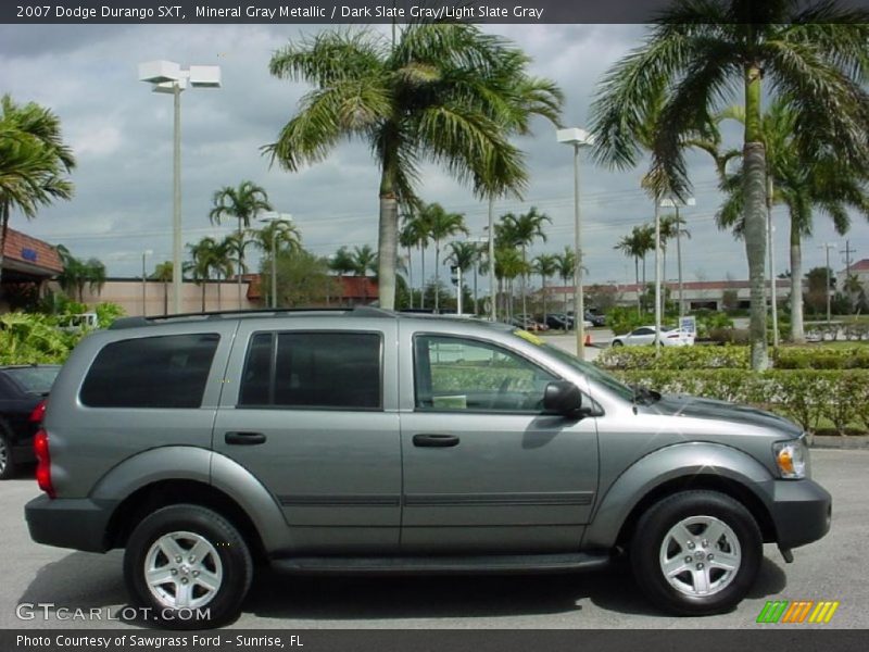 Mineral Gray Metallic / Dark Slate Gray/Light Slate Gray 2007 Dodge Durango SXT