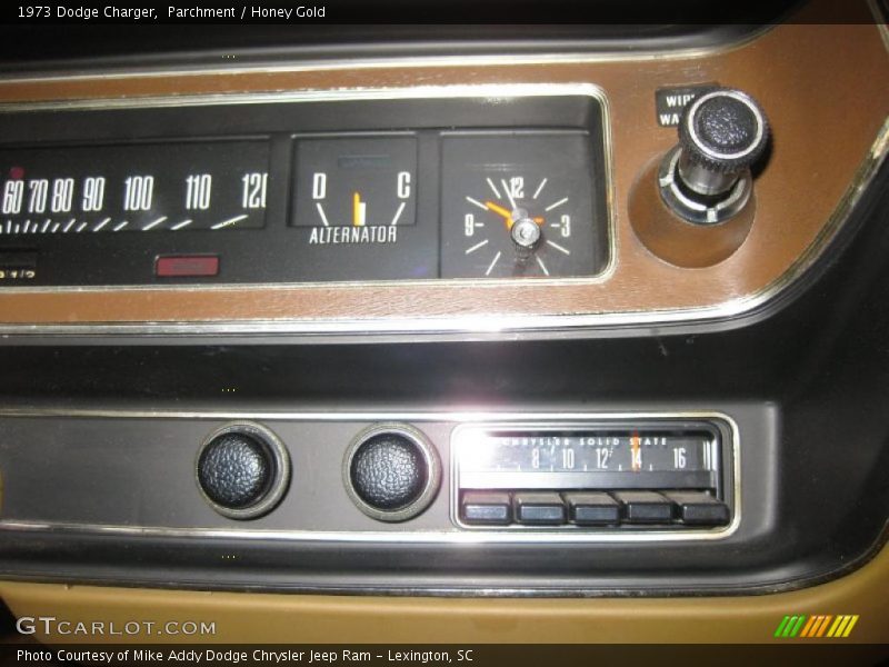 Parchment / Honey Gold 1973 Dodge Charger