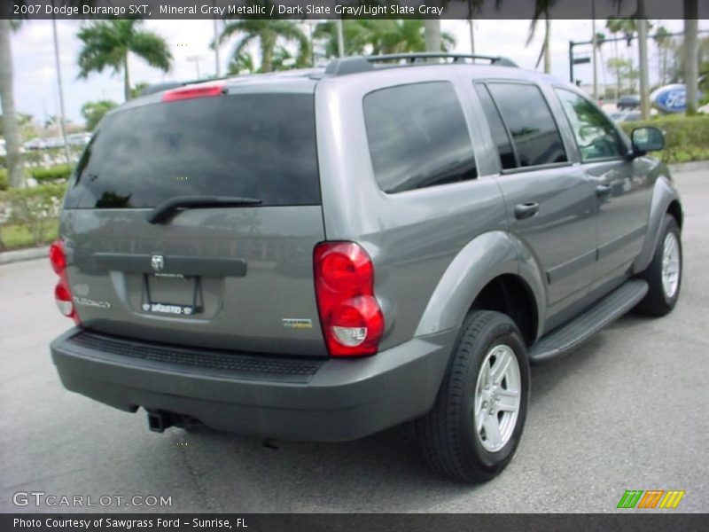 Mineral Gray Metallic / Dark Slate Gray/Light Slate Gray 2007 Dodge Durango SXT