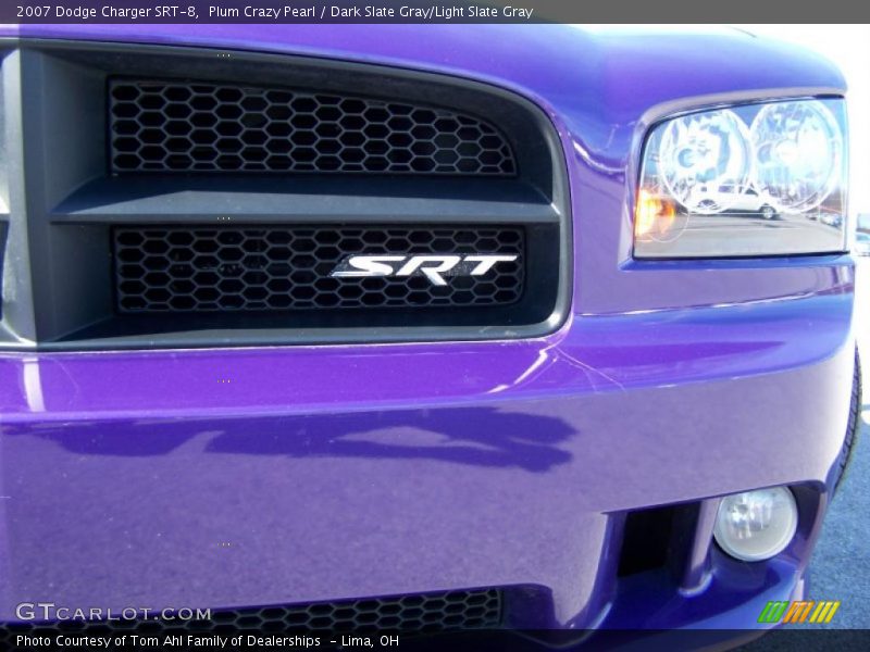 Plum Crazy Pearl / Dark Slate Gray/Light Slate Gray 2007 Dodge Charger SRT-8