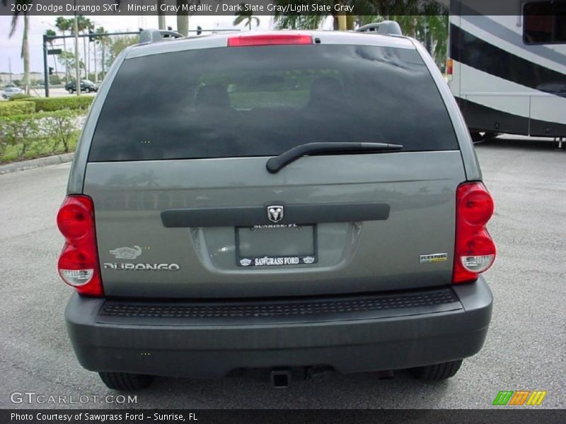 Mineral Gray Metallic / Dark Slate Gray/Light Slate Gray 2007 Dodge Durango SXT