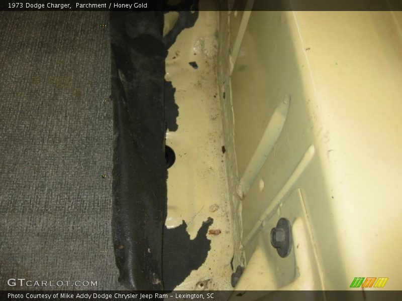 Parchment / Honey Gold 1973 Dodge Charger