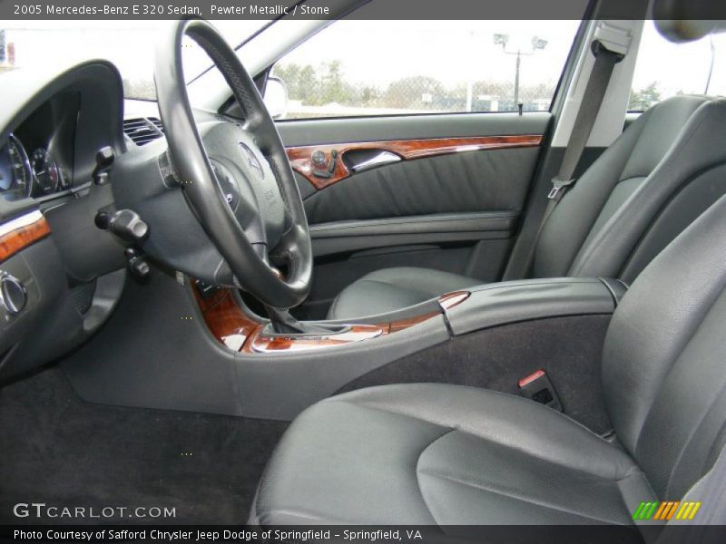 Pewter Metallic / Stone 2005 Mercedes-Benz E 320 Sedan