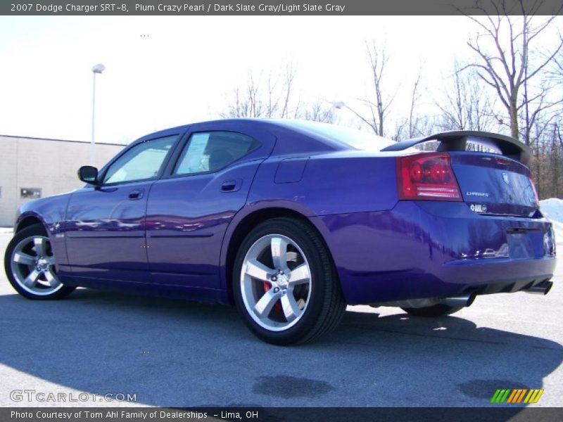 Plum Crazy Pearl / Dark Slate Gray/Light Slate Gray 2007 Dodge Charger SRT-8