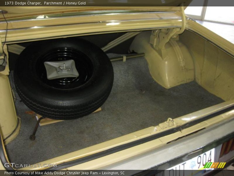 Parchment / Honey Gold 1973 Dodge Charger