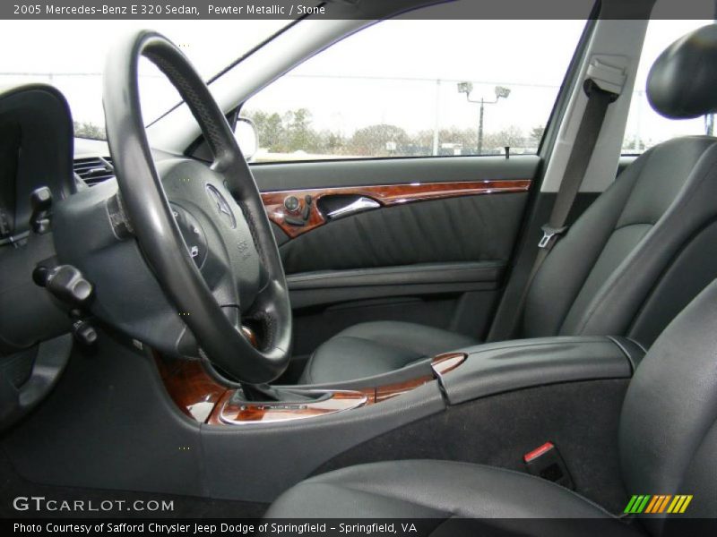 Pewter Metallic / Stone 2005 Mercedes-Benz E 320 Sedan