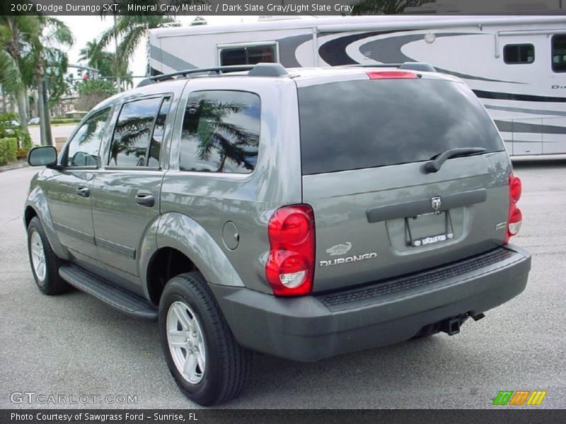 Mineral Gray Metallic / Dark Slate Gray/Light Slate Gray 2007 Dodge Durango SXT