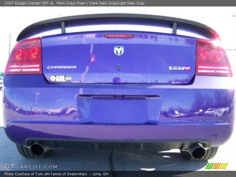 Plum Crazy Pearl / Dark Slate Gray/Light Slate Gray 2007 Dodge Charger SRT-8