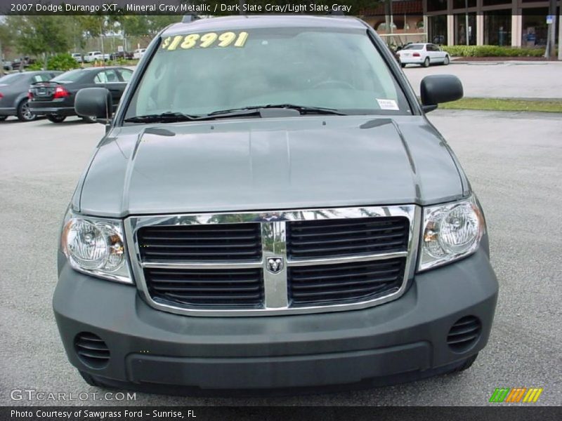 Mineral Gray Metallic / Dark Slate Gray/Light Slate Gray 2007 Dodge Durango SXT
