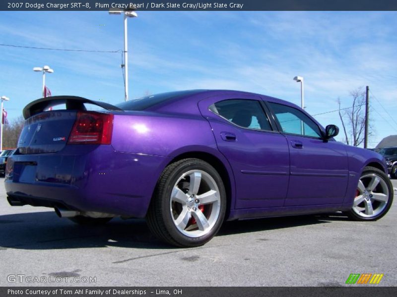 Plum Crazy Pearl / Dark Slate Gray/Light Slate Gray 2007 Dodge Charger SRT-8