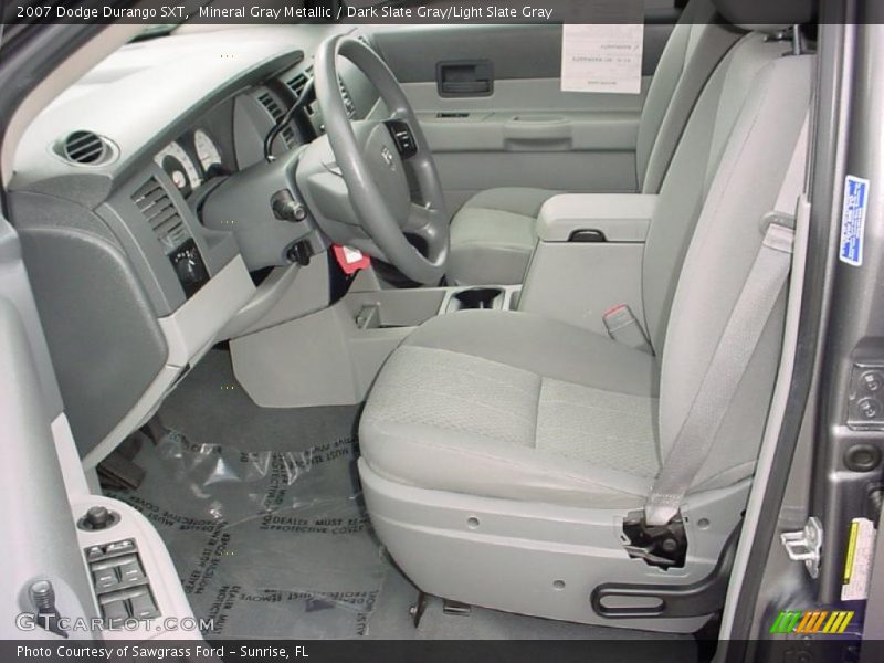 Mineral Gray Metallic / Dark Slate Gray/Light Slate Gray 2007 Dodge Durango SXT