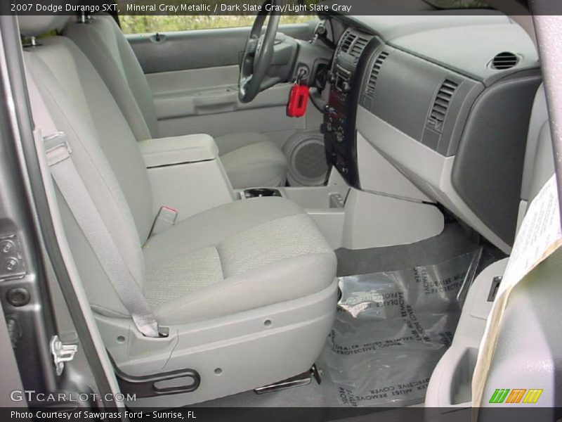 Mineral Gray Metallic / Dark Slate Gray/Light Slate Gray 2007 Dodge Durango SXT