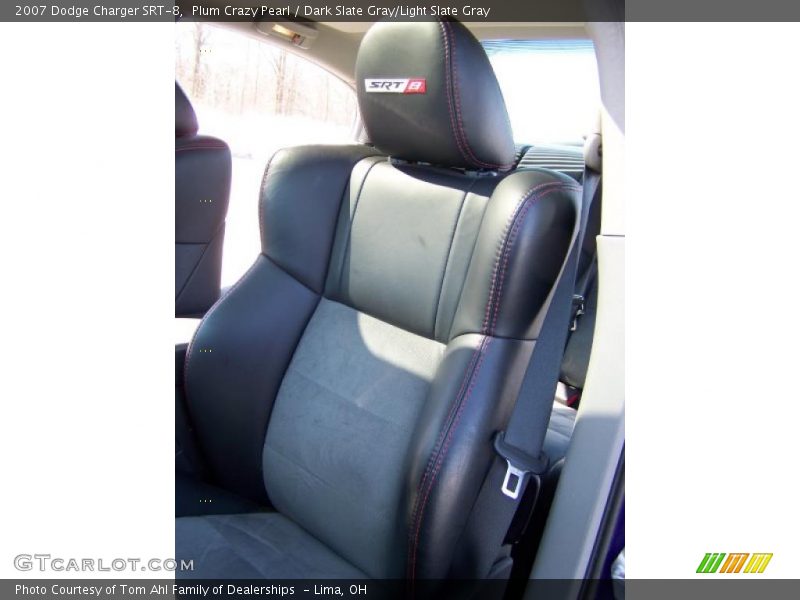 Plum Crazy Pearl / Dark Slate Gray/Light Slate Gray 2007 Dodge Charger SRT-8