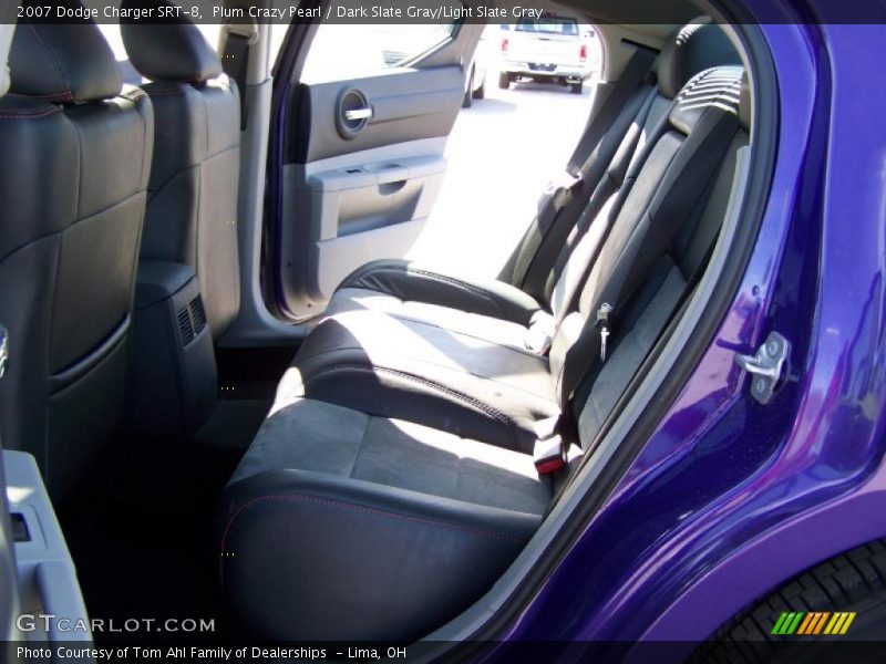 Plum Crazy Pearl / Dark Slate Gray/Light Slate Gray 2007 Dodge Charger SRT-8