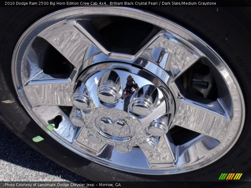 Brilliant Black Crystal Pearl / Dark Slate/Medium Graystone 2010 Dodge Ram 2500 Big Horn Edition Crew Cab 4x4