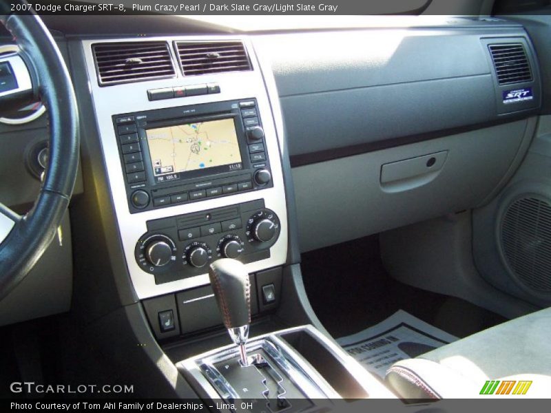 Plum Crazy Pearl / Dark Slate Gray/Light Slate Gray 2007 Dodge Charger SRT-8