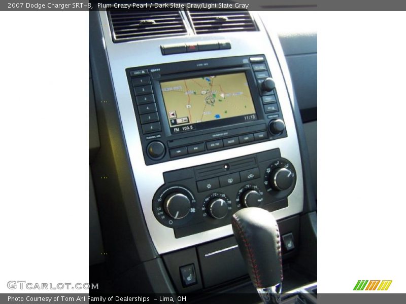 Plum Crazy Pearl / Dark Slate Gray/Light Slate Gray 2007 Dodge Charger SRT-8