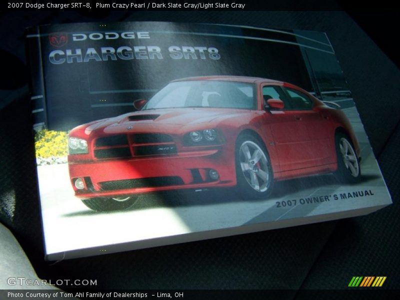 Plum Crazy Pearl / Dark Slate Gray/Light Slate Gray 2007 Dodge Charger SRT-8