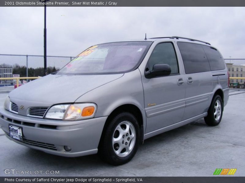 Silver Mist Metallic / Gray 2001 Oldsmobile Silhouette Premier