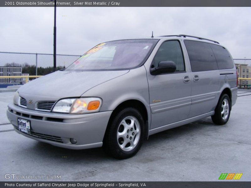 Silver Mist Metallic / Gray 2001 Oldsmobile Silhouette Premier