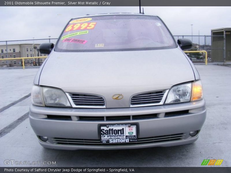 Silver Mist Metallic / Gray 2001 Oldsmobile Silhouette Premier