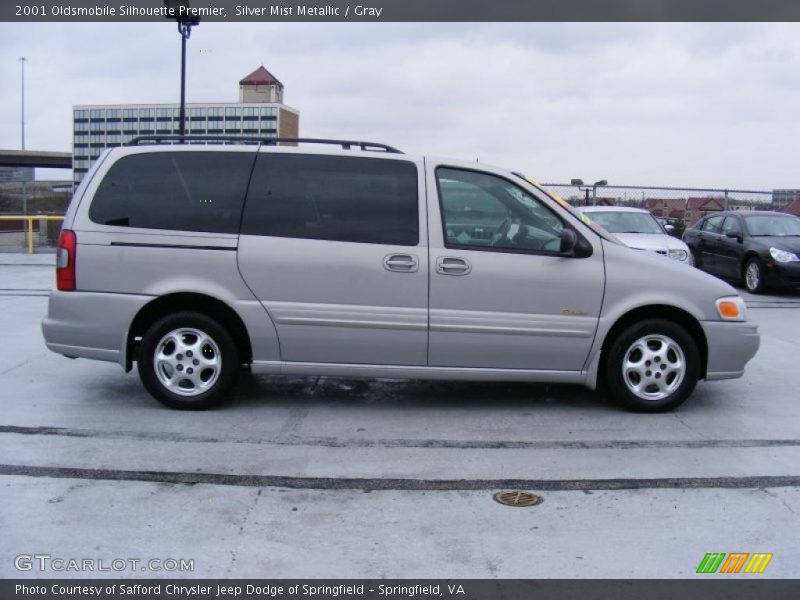 Silver Mist Metallic / Gray 2001 Oldsmobile Silhouette Premier