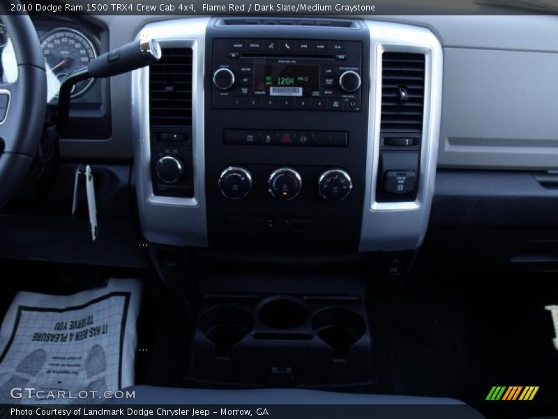 Flame Red / Dark Slate/Medium Graystone 2010 Dodge Ram 1500 TRX4 Crew Cab 4x4