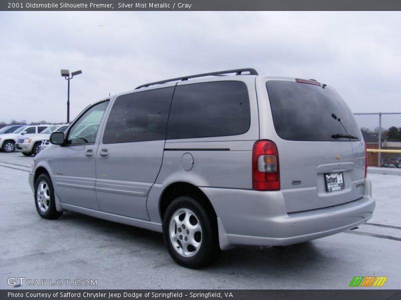 Silver Mist Metallic / Gray 2001 Oldsmobile Silhouette Premier