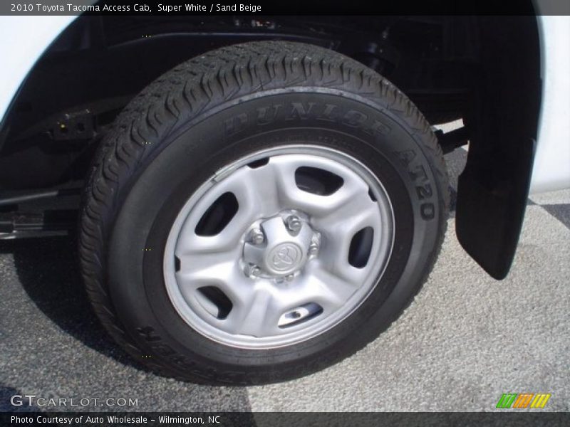 Super White / Sand Beige 2010 Toyota Tacoma Access Cab