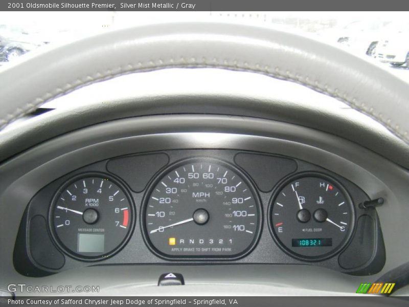 Silver Mist Metallic / Gray 2001 Oldsmobile Silhouette Premier