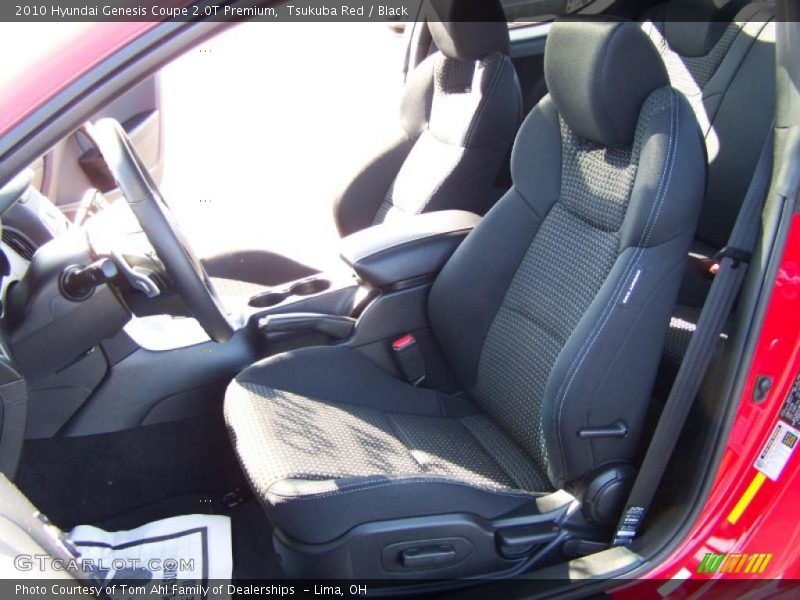 Tsukuba Red / Black 2010 Hyundai Genesis Coupe 2.0T Premium