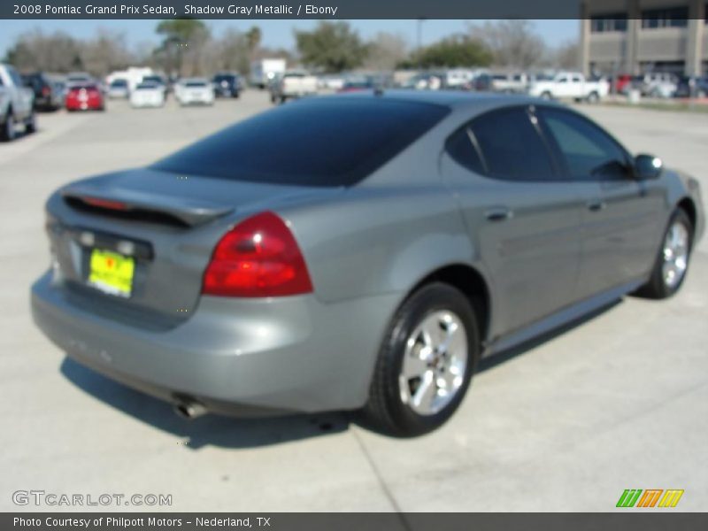 Shadow Gray Metallic / Ebony 2008 Pontiac Grand Prix Sedan