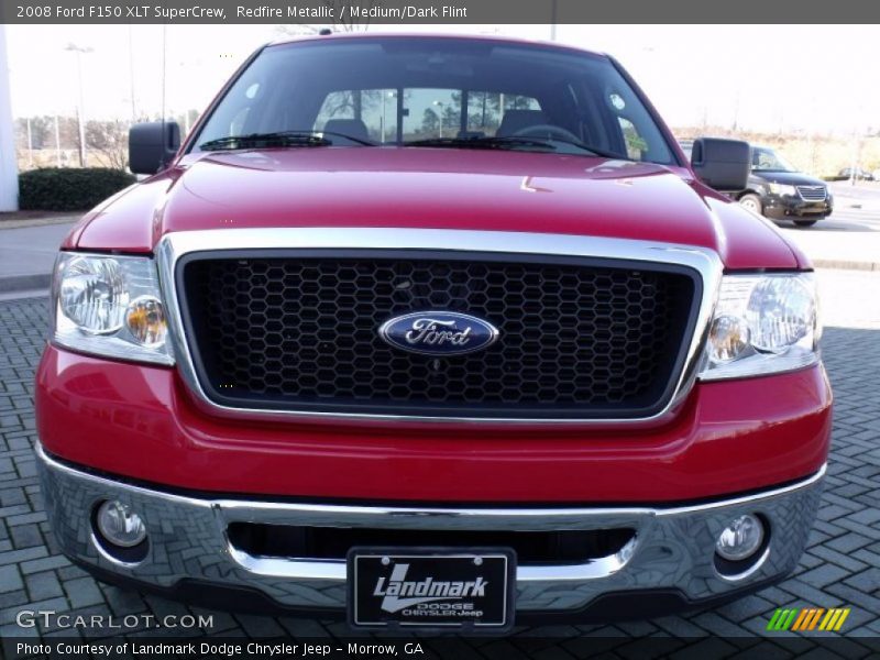 Redfire Metallic / Medium/Dark Flint 2008 Ford F150 XLT SuperCrew