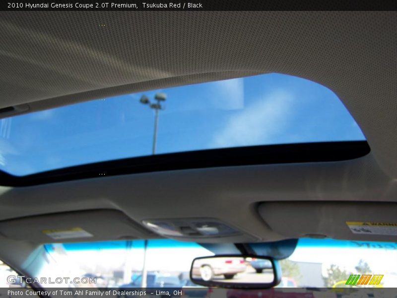 Tsukuba Red / Black 2010 Hyundai Genesis Coupe 2.0T Premium